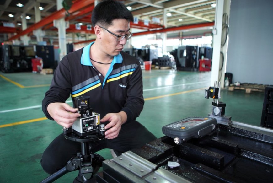 Alignment laser accelerates machine tool assembly checks